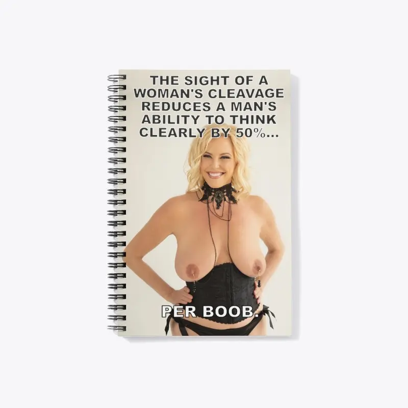 Nipple Jewelry Per Boob Notebook