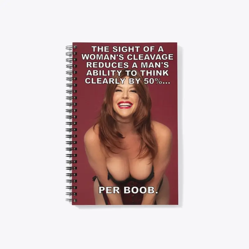 Heart Throb Per Boob Notebook