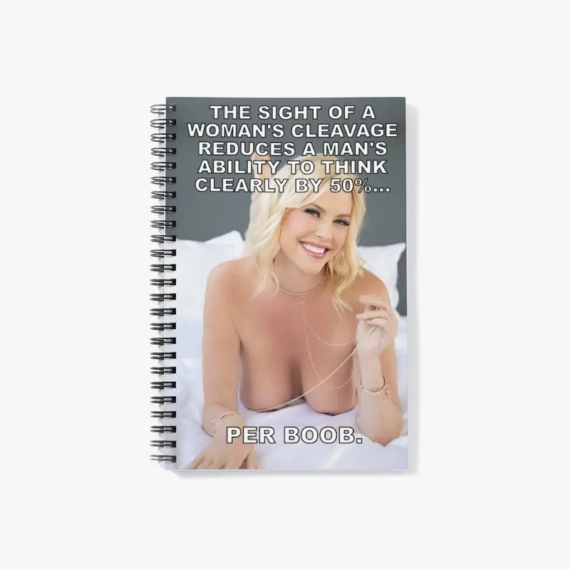 Collar-n-Cuffs Boob Notebook